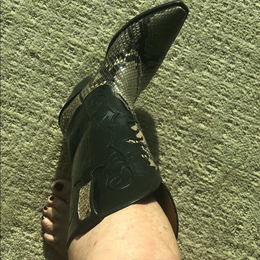 Genuine Python Cowboy Boots - image 6